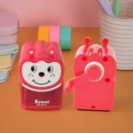 Cartoon Shaped Sharpener for Kids – Animal Shaped Pencil Sharpener (1 Pc) - Back View by Nari Haat, Indian ethnic w...