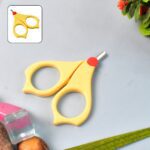 Baby Safety Nail Cutter Scissors for Safe Nail Clipping (1 Pc) - Front View by Nari Haat, Indian ethnic wear, women c...
