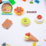3D Fast Food Erasers Set, Cute Mini Colorful Erasers for Kids Gift & School (5 Pcs) - Closeup Embroidery by Nari Haat...