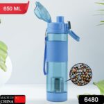 Alkaline Water Bottle with Food Grade Plastic, Stylish & Portable (Particulates Not Included) - Full Detail by Nari H...