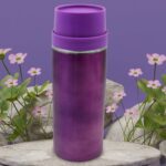 Stainless Steel Water Bottle – Leak Proof Gym Bottle (500 ML) - Closeup Embroidery by Nari Haat, Indian ethnic wear...