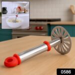 Stainless Steel Potato Masher, PauBhaji Masher - With Dupatta by Nari Haat, Indian ethnic wear, women clothing, desig...