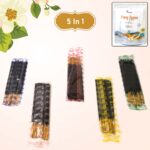 5in1 Pancham Premium Agarbatti / Incense Sticks (450 GM) - Front View by Nari Haat, Indian ethnic wear, women clothin...