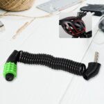 Spiral Cable Lock | 4-Digit Combination Code | Bicycle Security Lock (1 Pc) - Front View by Nari Haat, Indian ethnic ...