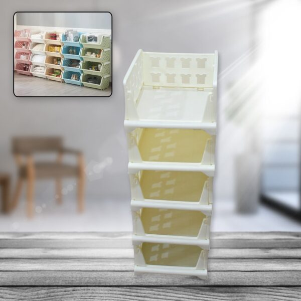 5 Layer Stackable Storage Cart