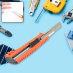 Multi-Use Heavy Duty Iron Cutter – Precision Utility Knife Blade (18mm) - Neckline Detail by Nari Haat, Indian ethn...