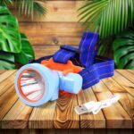 Mini Rechargeable Power Headlamp With Plastic Case (1 Pc) - Front View by Nari Haat, Indian ethnic wear, women clothi...