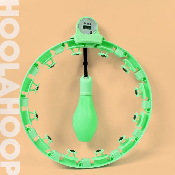 Smart Hula Hoops with Spinning Ball and Intelligent Counter (1 Pc) - Front View by Nari Haat, Indian ethnic wear, wom...