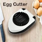 Oval Shape Plastic Multi Purpose Egg Cutter / Slicer with Stainless Steel Wires - Back View by Nari Haat, Indian ethn...