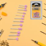 Grinding Wheels Head, Grinding Head (Different Design / 12 Pcs Set) - Front View by Nari Haat, Indian ethnic wear, wo...