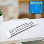 5Spin Plastic Hanger Hook, Hotel, Bathroom Wardrobe Wall ClothesHanger Hook - Back View by Nari Haat, Indian ethnic w...