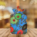 Rubber hot water bag for pain relief