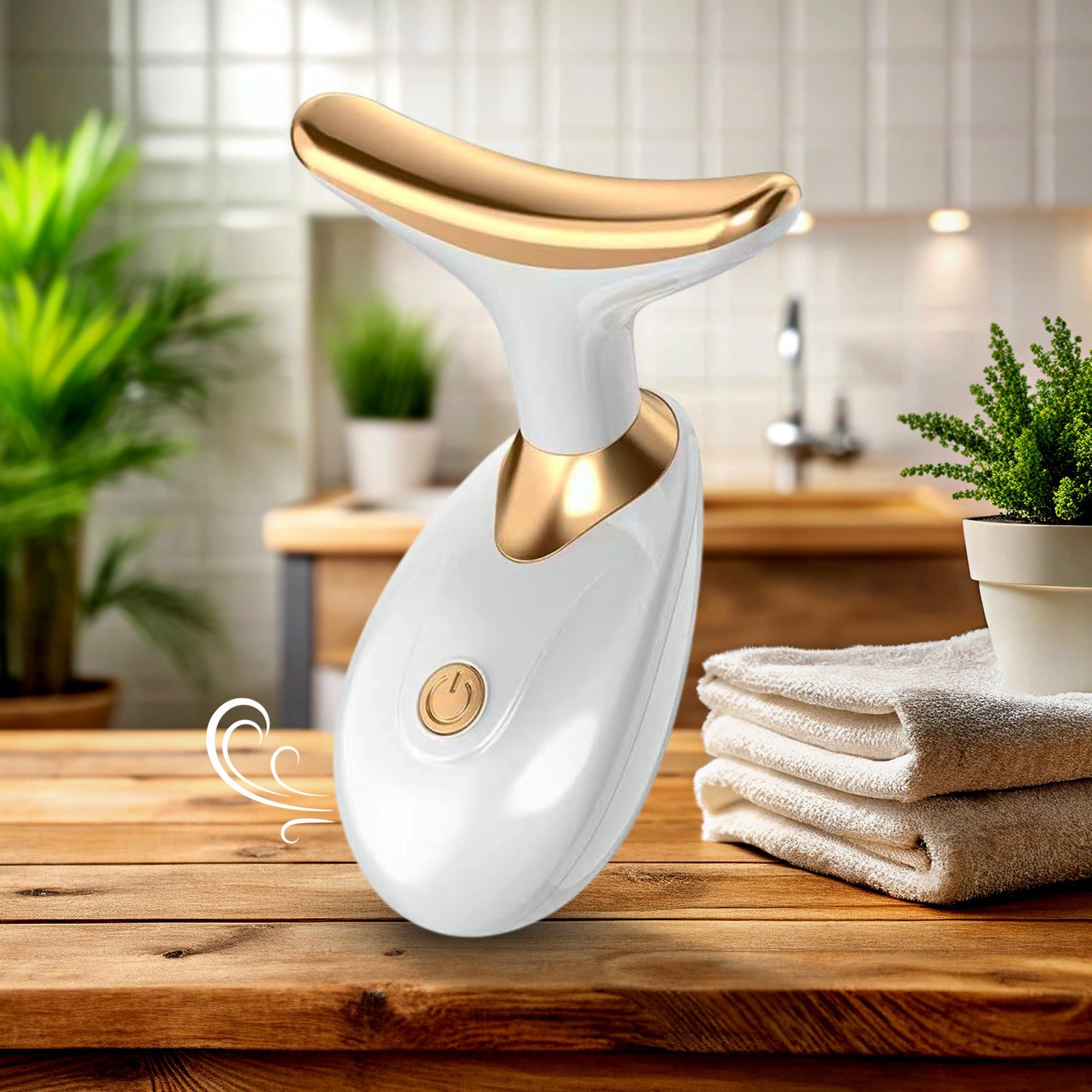 01_a0b216d6-0269-468b-878e-07263b380b03.jpg Neck Face Massager, Firming Wrinkle Removal Tool (Neck Wrinkle Removal Tool / 1 Pc) - Front View by Nari Haat, Indian...