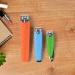 3 in 1 Nail Clipper Set, Compact Nail Cutter Big Size and Small Sizes - Front View by Nari Haat, Indian ethnic wear, ...