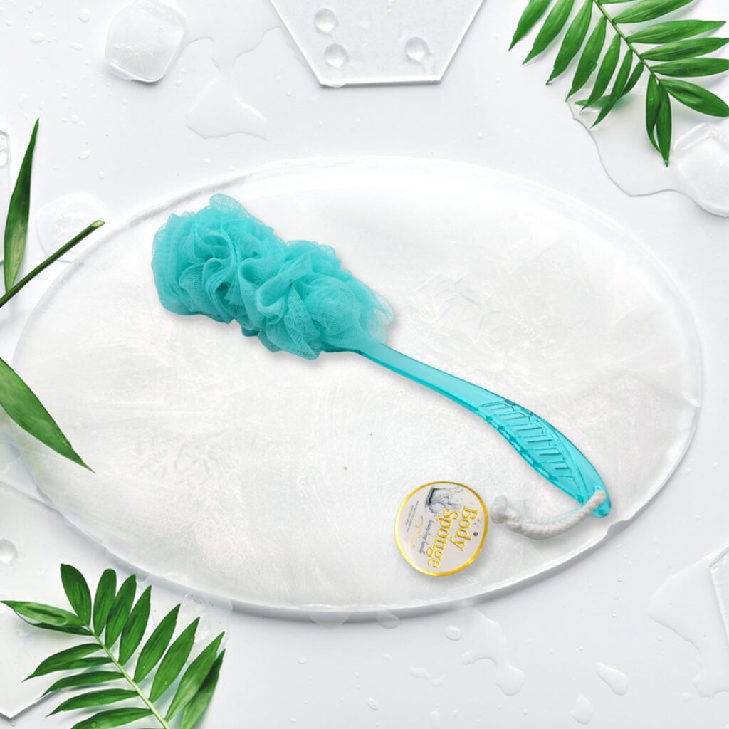 Long Handle Loofah Back Scrubber for Bath and Shower
