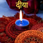 Tealight Diwali Candle – Smokeless, Long-Burning, Mix Color (1 Pc) - Closeup Embroidery by Nari Haat, Indian ethnic...