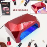 36W LED Nail Dryer, Curing Nail Polish UV Gel Diamond Shaped Nail Dryers (1 Pc) - Front View by Nari Haat, Indian eth...
