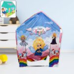 Jumbo Size Go to School Kids Play Tent House (Multicolour) - Front View by Nari Haat, Indian ethnic wear, women cloth...