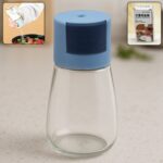 Glass salt dispenser for cooking with precision