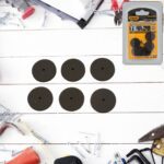 Grinder Cutting Disc Tool Grinder Accessories (7 Pcs Set) - Front View by Nari Haat, Indian ethnic wear, women clothi...