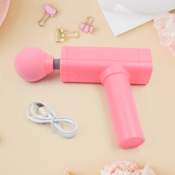 USB chargeable deep tissue massage gun