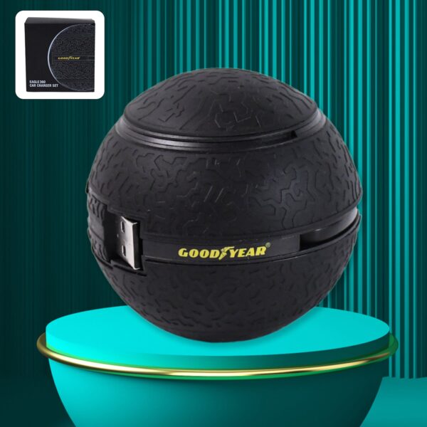 Car Charging Cable with Multiple Charging Tips - Front View by Nari Haat, Indian ethnic wear, women clothing, designe...