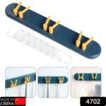 Toothbrush Holder Plastic Bathroom Accessories Organizer Hooks (1pc) - With Dupatta by Nari Haat, Indian ethnic wear,...