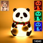 Panda 7-Color LED Silicone Touch Lamp (1 Pc) - With Dupatta by Nari Haat, Indian ethnic wear, women clothing, designe...