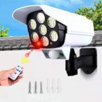 Solar Light Outdoor Motion Sensor Security Camera Shaped Dummy Wall Lamp (1 Pc) - Full Detail by Nari Haat, Indian et...