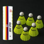 Konex Durable Plastic Shuttlecock (6 Pcs Set) - Front View by Nari Haat, Indian ethnic wear, women clothing, designer...