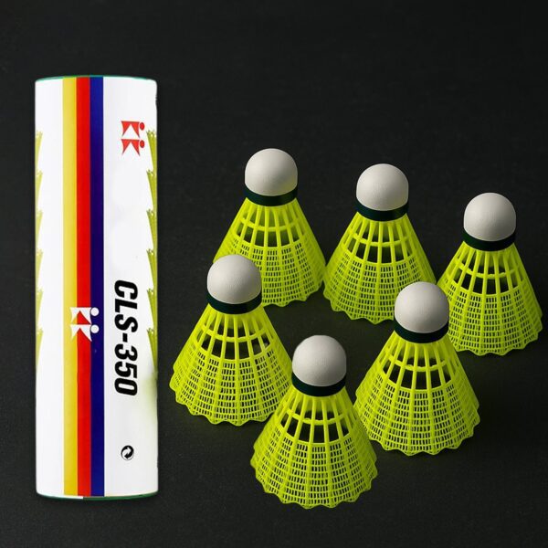 Konex Durable Plastic Shuttlecock (6 Pcs Set) - Front View by Nari Haat, Indian ethnic wear, women clothing, designer...