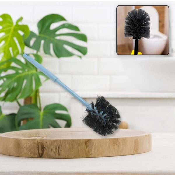 Round Toilet Brush: Effective Cleaning for Your Bathroom - Front View by Nari Haat, Indian ethnic wear, women clothin...