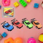 Mini Pull Back Racing Car Widely Used By Kids & Children (8 Pcs Set / Mix Color) - Closeup Embroidery by Nari Haat, I...