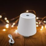 USB Rechargeable LED Bottle Lamp – 3-Color Dimmable Wireless Table Light (1 Pc) - Closeup Embroidery by Nari Haat, ...