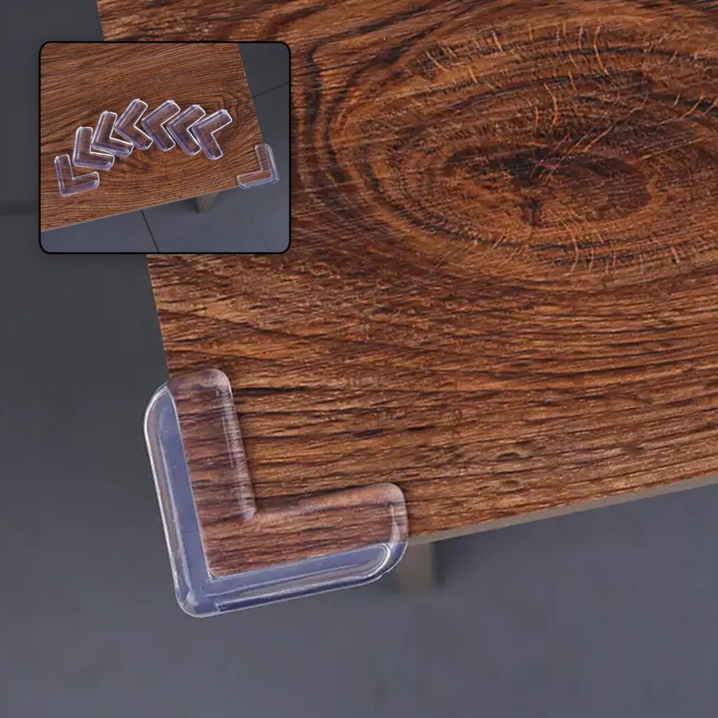 Pack of 4 Soft PVC Baby Table Corner Guards