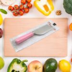 Stainless Steel Knife For Kitchen Use, Knife Set,  Fruit, Vegetable,(Mix Design 1 Pc) - Front View by Nari Haat, Indi...
