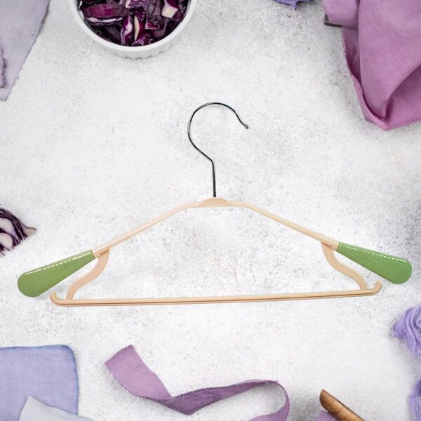 PP Cloth Hanger Set of 1 with Zinc Plated Steel Hook (1 Pc) - Front View by Nari Haat, Indian ethnic wear, women clot...