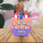 Mini Push Bubbles Game with Keychain & Music Game (1 Pc) - Front View by Nari Haat, Indian ethnic wear, women clothin...