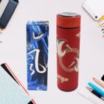 Printed Smart Vacuum Insulated Water Bottle with LED Temperature Display (1 Pc / 500 ML Approx / Multicolor) - Front ...