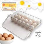 Plastic 18 Cavity Egg Storage Box Or Egg Trays For Refrigerator - Full Detail by Nari Haat, Indian ethnic wear, women...