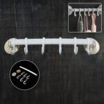 Wall Mounted Bath Towel Hanger for Kitchen and Bathroom