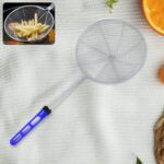 Stainless Steel Deep Fry Strainer (Big) - Front View by Nari Haat, Indian ethnic wear, women clothing, designer suit