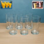 Apex Vista Unbreakable Pitcher Glass Set – 350 ML (Approx) | 6-Piece - Front View by Nari Haat, Indian ethnic wear,...