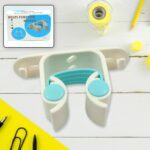 Multifunctional Holder With 4 Screw Wall Mounted Broom Organizer Cleaning Tools Holder Hanger, Hanging Hook for Bathr...