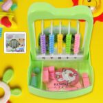 Maths Material Set Abacus Counting Number Arithmetic Aid Educational Kid Toy - Front View by Nari Haat, Indian ethnic...