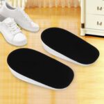 1 Pairs Silicone Heel Pads, Shoes Insole (12×7×2 Cm) - Front View by Nari Haat, Indian ethnic wear, women clothing,...