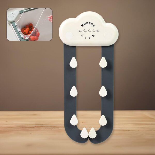 Kitchen Sink Strainer Triangle, Kitchen Sink Filter Triangle Rack (1 Pc) - Front View by Nari Haat, Indian ethnic wea...