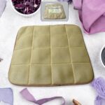 Square Shaped Bamboo Charcoal Filled Car Auto Seat Cushion Mat Cover - With Dupatta by Nari Haat, Indian ethnic wear,...