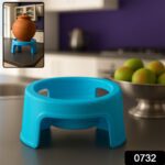 Multipurpose Unbreakable Plastic Matka Stand / Pot Stand - With Dupatta by Nari Haat, Indian ethnic wear, women cloth...