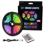 3M RGB LED Strip Lights, LED Mood Lights (1 Set) - Sleeve Design by Nari Haat, Indian ethnic wear, women clothing, de...